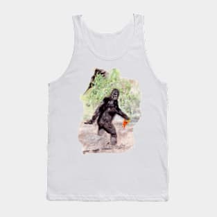 Bigfoot and Pizza Tank Top